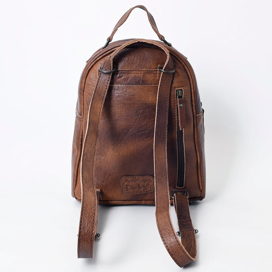 American Darling Backpack Hair on Genuine Leather Western Women Bag | for Laptop School Purse Travel