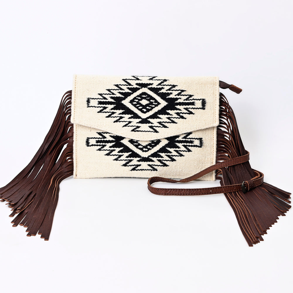 American Darling Envelope Saddle Blanket Fabric Genuine Leather Western Women Bag Handbag Purse | Envelope Bag for Women | Cute Envelope Bag | Envelope Purse