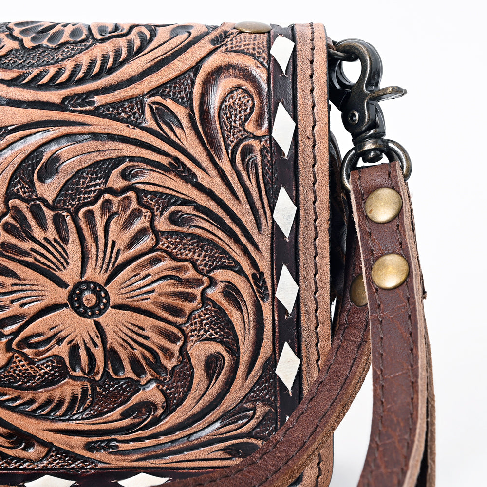 Distressed Leather Tote Bag Purse with Buckle | Celtic Ranch – The Celtic  Ranch