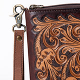 ADGC101 American Darling Hand Tooled Genuine Leather Women Bag Western Handbag Purse