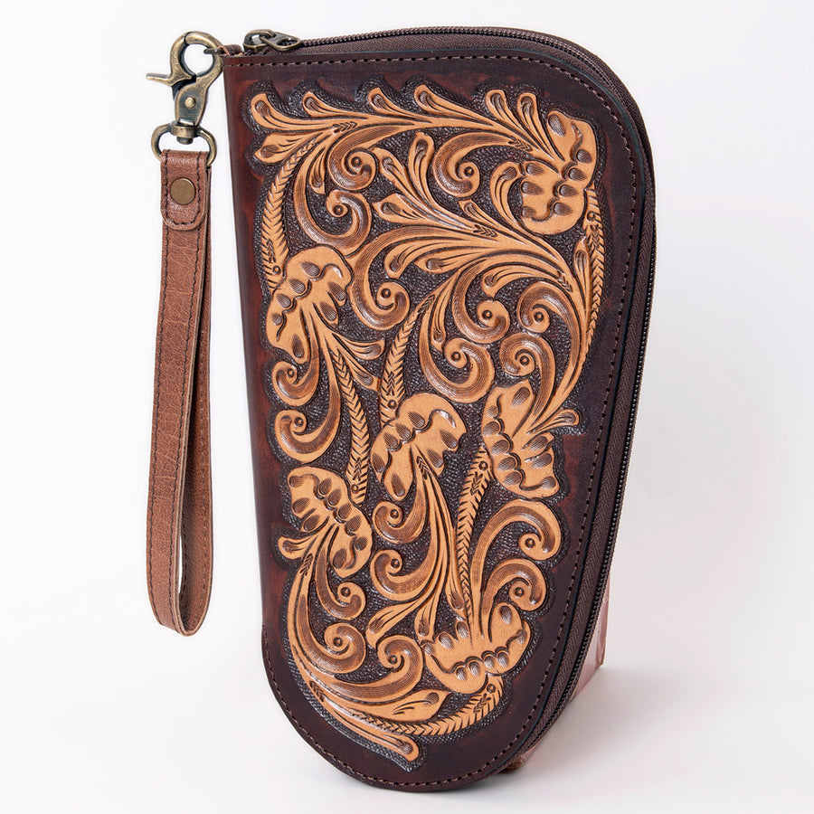 ADGC101 American Darling Hand Tooled Genuine Leather Women Bag W. by Hilason – Cowboy and equestrian accessories