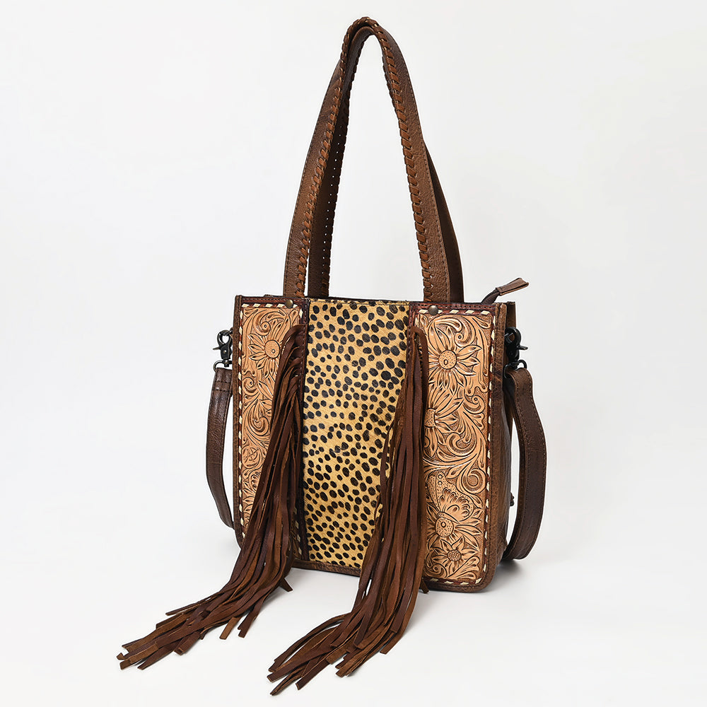 Large Zebra Print Grace Adele purse pockets tote bag designer | eBay