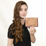 ADBG1092 American Darling Portfolio Bag Hand Tooled Genuine Leather women bag western handbag purse