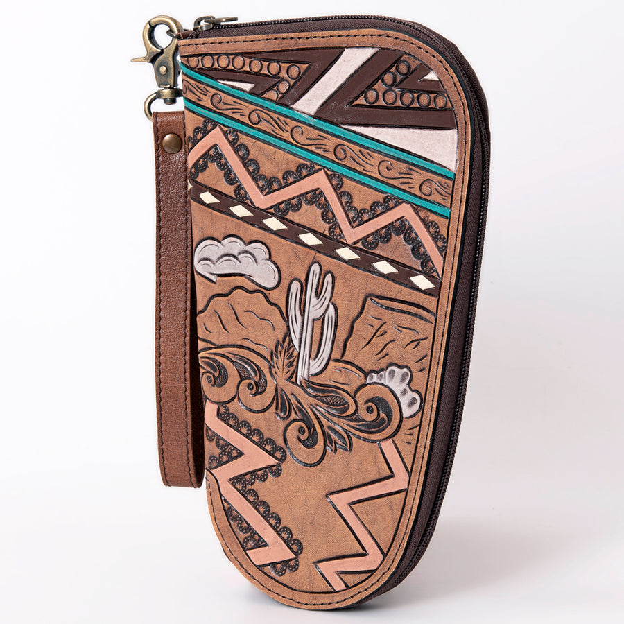 ADGC102 American Darling Hand Tooled Genuine Leather Women Bag W. by Hilason – Cowboy and equestrian accessories