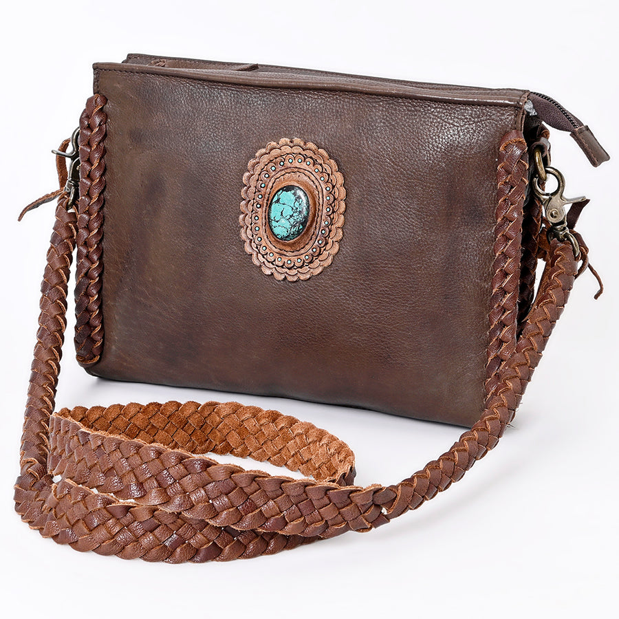 American Darling Cross Body Full Grain Genuine Leather Western Women Bag | Handbag Purse Crossbody for Cute - Uhorse
