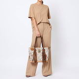 American Darling Tote Hair-On Genuine Leather Western Women Bag Handbag purse | Travel Bags College Casual