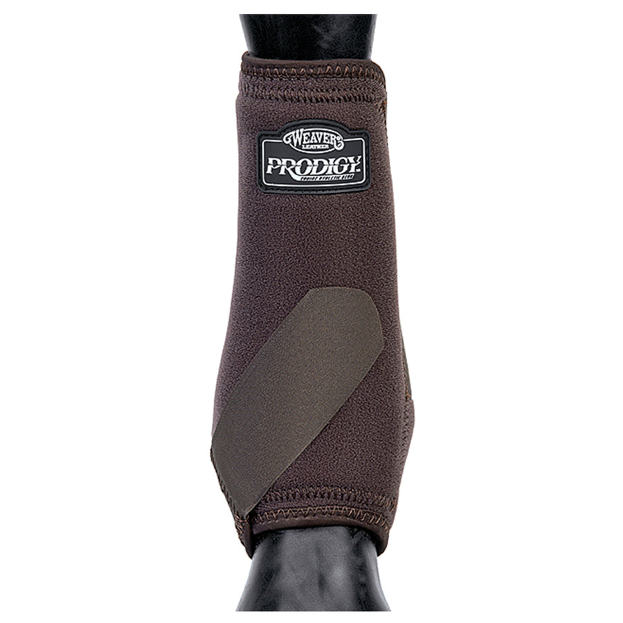 Small Prodigy Neoprene Horse Front Protective Boots Chocolate - Uhorse