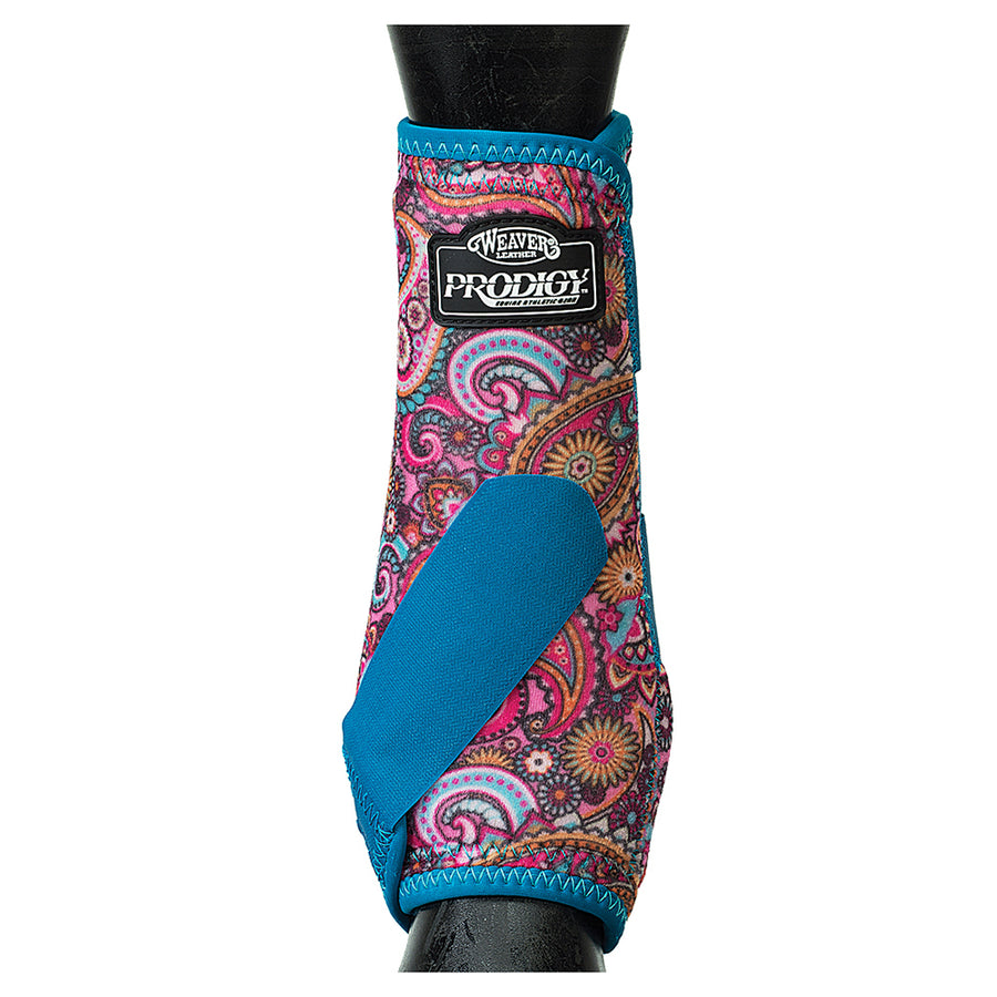 Large Prodigy H. Athletic Sports Boots Front By Weaver Paisley – by Hilason – Cowboy and equestrian accessories