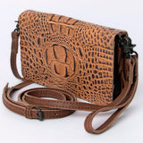 American Darling ORGANISER Upcycled Wool Genuine Leather women bag western handbag purse