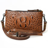 American Darling Coin Purse Hand Tooled Genuine Leather women bag western handbag purse