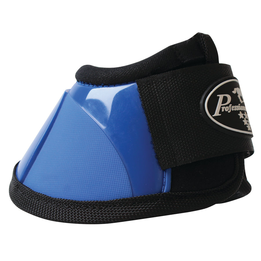 Large Professional'S Choice W. H. Sports Spartan Bell Boot Blue – by Hilason – Cowboy and equestrian accessories