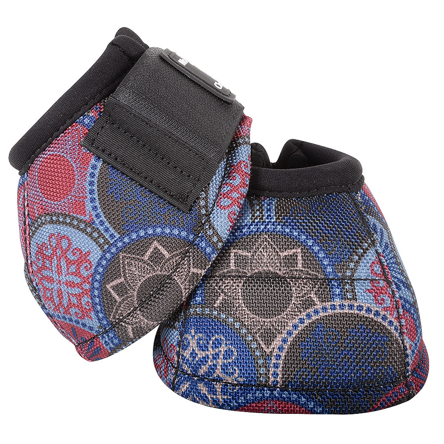 Classic Equine H. No Turn Leg Bell Boots Pair Small by Hilason – Cowboy and equestrian accessories