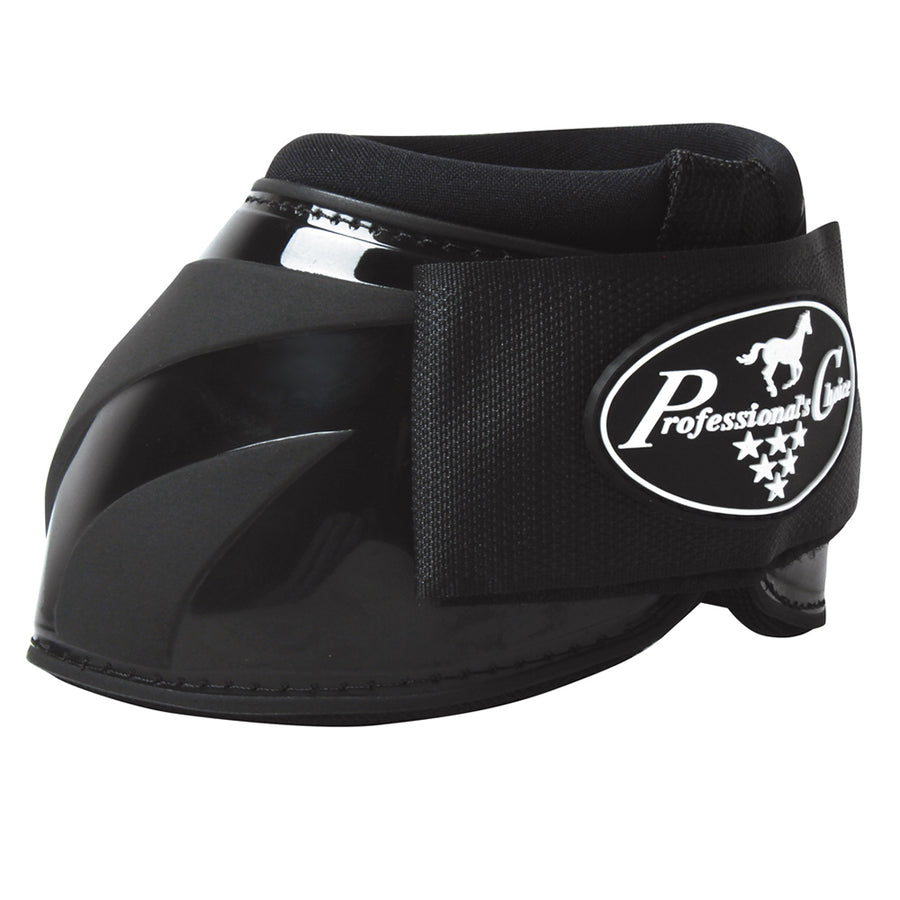 X-Lrg Professional'S Choice W. H. Sports Spartan Bell Boot Black – by Hilason – Cowboy and equestrian accessories