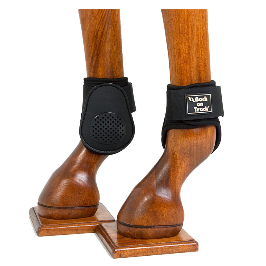 Back On Track Western Royal Ankle Boot Black Cob Small Trail Riding - Uhorse