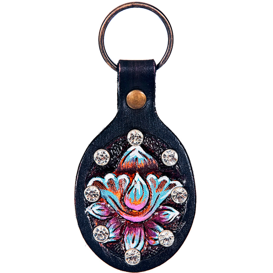 Leather Key Chain Ring Handcraft Handmade Hilason - Uhorse