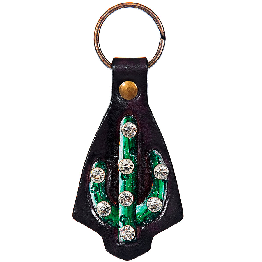 Leather Key Chain Ring Handcraft Handmade Hilason - Uhorse