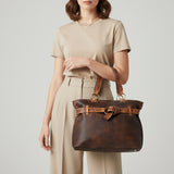 American Darling Tote Full Grain Genuine Leather Western Women Bag Handbag Purse | Travel Bags College Casual