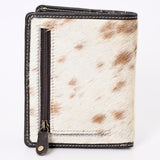 American Darling Card Holder Hair on Genuine Leather | Business Credit Sports