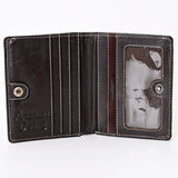 American Darling Card Holder Hair on Genuine Leather | Business Credit Sports