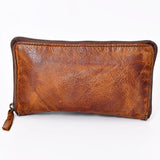 Never Mind Nmbgm106H Wallet Vintage Handmade Genuine Cowhide Leather Women Bag Western Handbag Purse