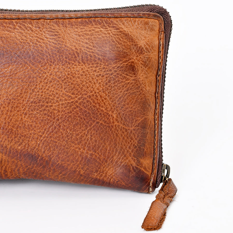 Never Mind Nmbgm106H Wallet Vintage Handmade Genuine Cowhide Leather Women Bag Western Handbag Purse
