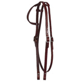 CIRCLE Y Western Horse One Ear Headstall Tack American Leather Dark Brown