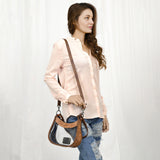 American Darling ADBG1098 Clear Bag Hand Tooled Genuine Leather Women Bag Western Handbag Purse