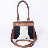 ADBG1104 American Darling Tote Hand Tooled Hair-On Genuine Leather women bag western handbag purse