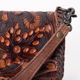 American Darling ADBG1106A Wallet Hand Tooled Genuine Leather Women