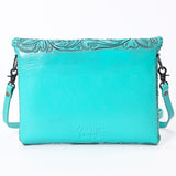 American Darling Envelope Hand Tooled Genuine Leather women bag