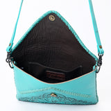 American Darling Envelope Hand Tooled Genuine Leather women bag