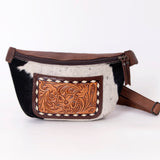 ADBG1110 American Darling Fanny Pack Hand Tooled Hair-On Genuine