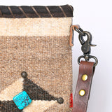 ADBG1112 American Darling Cross Body Saddle Blanket Genuine Leather