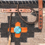 American Darling ADBG1113A Tote Saddle Blanket Genuine Leather Women