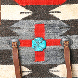 American Darling ADBG1115 Tote Saddle Blanket Genuine Leather Women