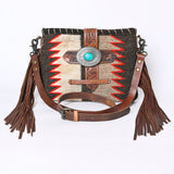 ADBG1118 American Darling Cross Body Saddle Blanket Genuine Leather