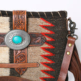 ADBG1118 American Darling Cross Body Saddle Blanket Genuine Leather