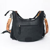 American Darling Hobo Hair On Genuine Leather Women Bag Western Handbag Purse