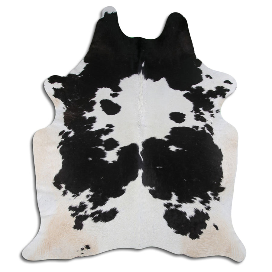 7.5 Ft X 6.5 Ft Brazilian Cowhide Skin Rug Hair-On Leather Carpet - Uhorse