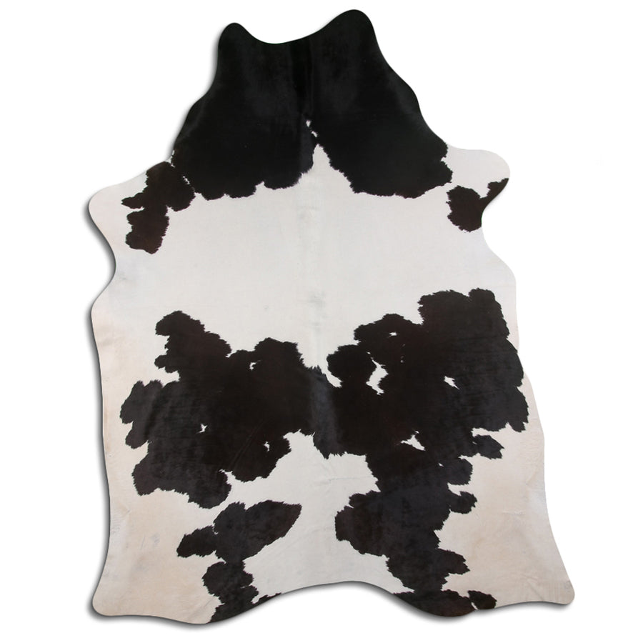 9 Ft X 7 Ft Brazilian Cowhide Skin Rug Hair-On Leather Carpet - Uhorse