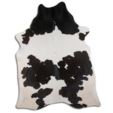 9 Ft X 7 Ft Brazilian Cowhide Skin Rug Hair-On Leather Carpet - Hilason