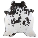 8' X 7' Hair On Leather Cowhide From Brazil Skin Rug Carpet Hilason