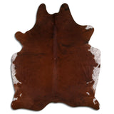 8' X 6' Hair On Leather Cowhide From Brazil Skin Rug Carpet Hilason
