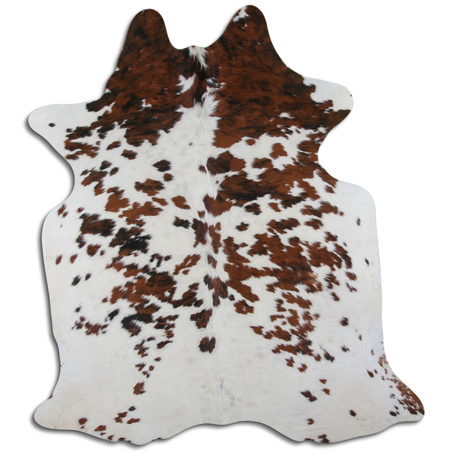 7.5 Ft X 6.5 Ft Brazilian Cowhide Skin Rug Hair-On Leather Carpet - Uhorse