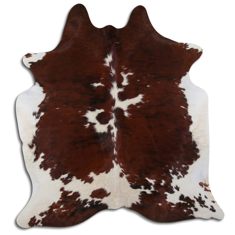 7.5 Ft X 7 Ft Brazilian Cowhide Skin Rug Hair-On Leather Carpet - Uhorse