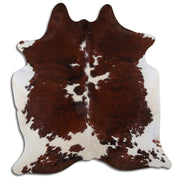 7.5 Ft X 7 Ft Genuine Brazilian Cowhide Skin Rug by Hilason | Hair-On Leather Home Décor Carpet