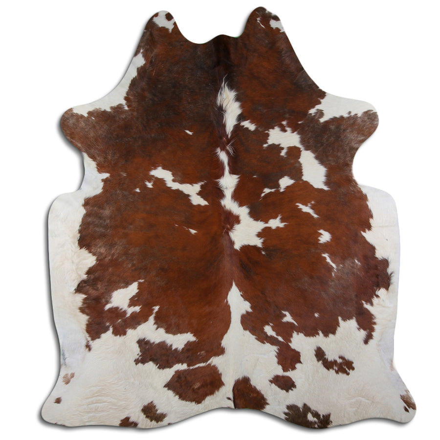 8.5 Ft X 7.5 Ft Brazilian Cowhide Skin Rug Hair-On Leather Carpet - Uhorse