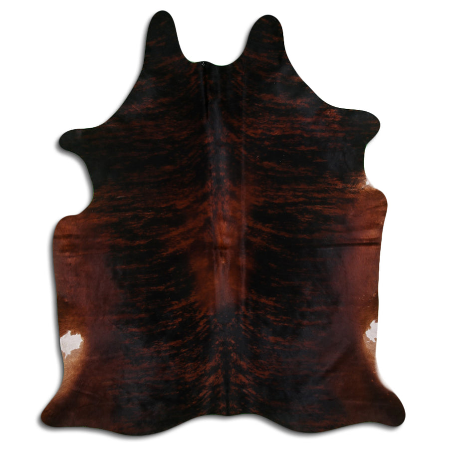Brown and black cowhide leather hide - Hilason