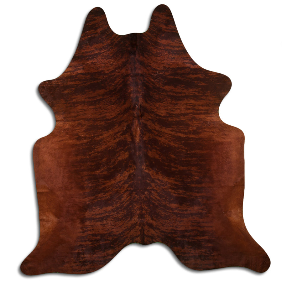 8 Ft X 7 Ft Brazilian Cowhide Skin Rug Hair-On Leather Carpet - Uhorse