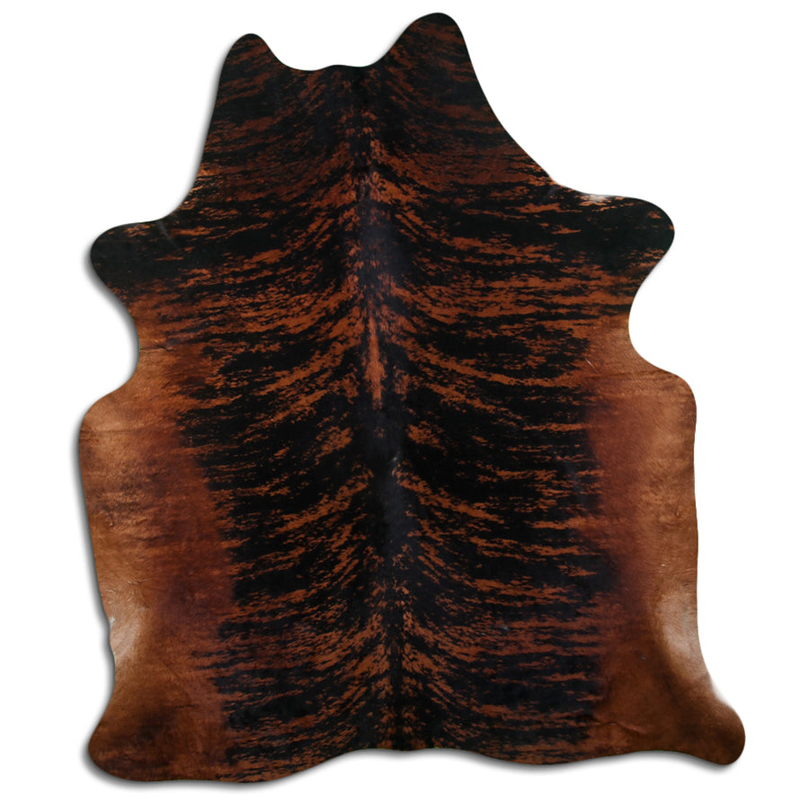 7.5 Ft X 6.5 Ft Brazilian Cowhide Skin Rug Hair-On Leather Carpet - Uhorse